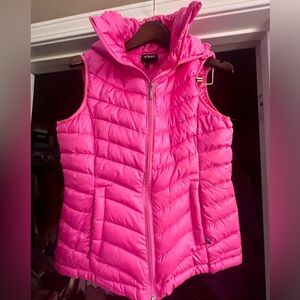 YMI Vibrant Pink Puffer Vest